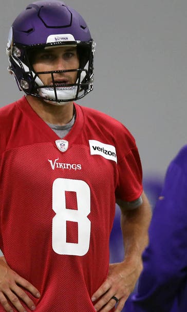 Vikings' Cousins already leading with enthusiasm, skillset